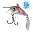 Kép 2/2 - SPINNERTAIL TIEMCO RIOT BLADE S 25mm 9gr 03 Holo Silver Black