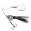 Kép 1/2 - SPINNERBAIT TIEMCO NECROMANCER 6.5gr 45mm 03 Holo Silver Black