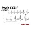 Kép 3/4 - HÁRMAS HOROG DECOY Y-F33F EXTRA FINE WIRE #3/0