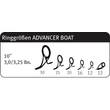 Kép 3/3 - SPORTEX ADVANCER CS-2 CRAP STALKER 10FT 3.00M 3.00lbs