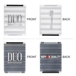Kép 2/2 - DOBOZ DUO REVERSE LURE CASE 140 20.5x14.5x4cm White/Silver Logo