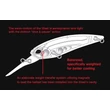 Kép 3/3 - DUO REALIS SHAD 62DR SP 6.2cm 6gr ASA3146 Gold Perch
