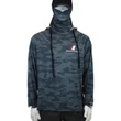 Kép 1/3 - MAJOR CRAFT SUN PROTECTION HOODIE UV ÁLLÓ KAPUCNIS FELSŐ 4L Dark Gray