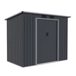 Kép 3/6 - bádog kerti ház LANITPLAST HALLE 74 ANTRACIT LG4023