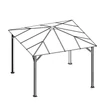 Kép 1/2 - tartalék üvegezés pavilonhoz LANITPLAST 33 clear PC 6 mm LG4330