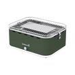 Kép 1/3 - Barbecook BC-CHA-1018 Carlo asztali faszenes grill, zöld, 44x33x21cm
