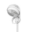 Kép 1/4 - Home WFM 2 fali ventilátor, 30 W, 3 fokozat, 18 cm-es lapátátmérő, állítható dőlésszög, zsinórkapcsoló, fehér