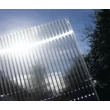 Kép 6/8 - alumínium pergola LANITPLAST WALL 33 fehér + clear PC LG2085