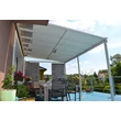 Kép 8/8 - alumínium pergola LANITPLAST WALL 33 fehér + clear PC LG2085