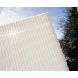 Kép 6/8 - alumínium pergola LANITPLAST WALL 43 fehér + opal PC LG2127