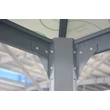 Kép 4/7 - kerti pavilon LANITPLAST 33 antracit + átlátszó PC LG2468