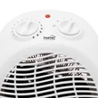 Kép 4/5 - Home FK 1/O hordozható elektromos ventilátoros fűtőtest, 1000W/2000W, oszcillálás, fehér