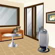 Kép 7/9 - Home FK 21 álló elektromos halogén hősugárzó fűtőtest, 400W/800W/1200W, oszcillálás, IP20 védelem, fekete/ezüst