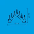 Kép 4/4 - HOME LED-es gyertyapiramis (KAL 01)[SG]