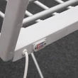 Kép 3/3 - Home FTW 1 álló elektromos ruhaszárító, 220W, IPX1 védelem, fehér