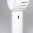 Kép 4/4 - HOME Kézi, tölthető ventilátor, 9cm, fehér (HF 9/WH)[SG]
