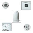 HOME Fűtőtest, ventillátoros, oszcilláló (FK 1/O)[SG]