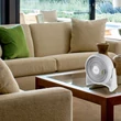 Kép 4/5 - HOME Asztali/fali ventilátor, 23cm, fehér (TF 23 TURBO)[SG]