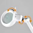 Kép 3/5 - SMA LED-es, nagyítós asztali lámpa (NKLL 06)[SG]