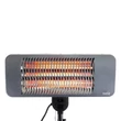 Kép 2/5 - HOME Kvarccsöves kültéri fűtőtest, max. 2000W, IPX4 (FK 272)[SG]