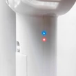 Kép 3/4 - HOME Kézi, tölthető ventilátor, 9cm, fehér (HF 9/WH)[SG]