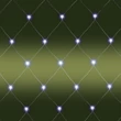 Kép 2/3 - HOME LED- es kültéri háló, 160 db hidegfehér LED, 2 x 1.5 m, zöld vezeték, 5 m tápvezeték (KLN 160C/WH)[SG]