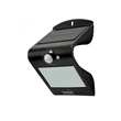 Kép 1/2 - Home FLP 2/BK SOLAR napelemes LED lámpa, 120° mozgásérzékelő, időjárásálló, 1,5 W, 200 lm, elöl 6000 K, hátul 3000 K