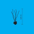 Kép 3/3 - HOME Világító ág, ezüst, 120 cm, 40 LED (KLB 120/SL)[SG]