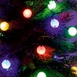 Kép 1/3 - LED-es EVA gömb fényfüzér, 8 pr., nem memóriás