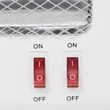 Kép 3/3 - EDCO Halogén fűtőtest, álló, max. 800 W, Alpina (EDC 8241)[SG]
