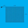 Kép 3/3 - HOME Világító háló, 6x4m, melegfehér, kül., 400 LED (KLN 400C/WW)[SG]