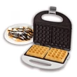 Kép 1/2 - Home HG GS 21 gofrisütő, teljesítmény 750 W, tapadásmentes sütőfelület, egyszerre két gofri készíthető