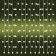 Kép 2/3 - HOME LED-es fényfüggöny, kültéri kivitel, 2 m x 1 m, 21 füzér, 210 db hidegfehér LED (KAF 210LC)[SG]