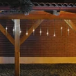 Kép 2/3 - HOME Jégcsap dekoráció, 10 jégcsap, 100LED (G 10101)[SG]
