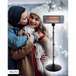Kép 3/5 - HOME Kvarccsöves kültéri fűtőtest, max. 2000W, IPX4 (FK 272)[SG]