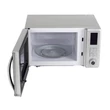 Kép 2/4 - HOME Mikrohullámú sütő, grill funkcióval, digitális, ezüst, 800 W / 1000 W (HG MH 23 GR)[SG]