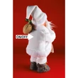 Kép 2/4 - HOME Táncoló, zenélő Mikulás, fehér nadrág, 30 cm (KDD 31)[SG]
