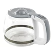 Kép 3/4 - HOME Kávéfőző, 1 L, 8 csésze, fehér (HG KV 06)[SG]