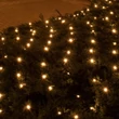 Kép 1/3 - Home KLN 400C/WW LED-es háló, 6x4 m / 400 db melegfehér LED, zöld vezeték, állófényű, hálózati adapter, kül- és beltéri kivitel
