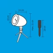 Kép 3/3 - HOME Lézerprojektor, 8 minta (DL IP 8)[SG]