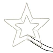 Kép 2/3 - HOME Dupla csillag neon-light, villogó, 55x54cm (NEON 3)[SG]