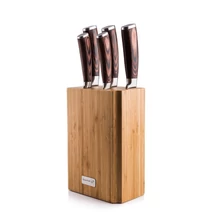 G21 Gourmet Nature 5 db-os késkészlet - bambusz tartóval
 (6002218)