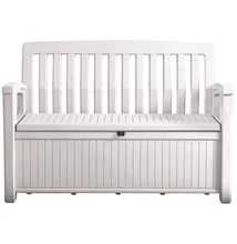 Keter Patio Bench kerti pad, fehér (610644)
