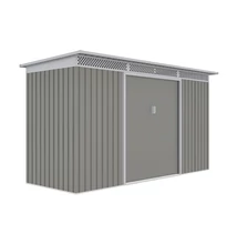 Kerti ház G21 GRAH 483 - 340 x 142 cm, metál szürke  (63900992)