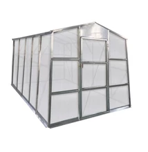 Üvegház G21 GZ 59 - 251 x 311 cm, galvanizált, alapzattal
