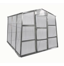 Üvegház G21 GZ 48 - 251 x 191 cm, galvanizált, alapzattal