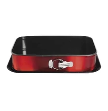 BerlingerHaus Szögletes tortaforma (39*27 cm) Metallic Line Burgundy Edition (BH/1545A)