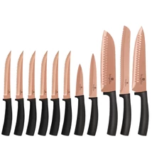 BerlingerHaus 11 részes késkészlet Black Rose Collection (BH/2610N)