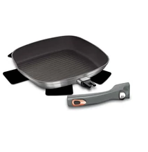 BerlingerHaus Grill serpenyő levehető nyéllel (28 cm) Moonlight Collection (BH/6083)