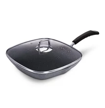 BerlingerHaus Grill serpenyő fedővel (28 cm) Stone Touch Line (BH/6108)